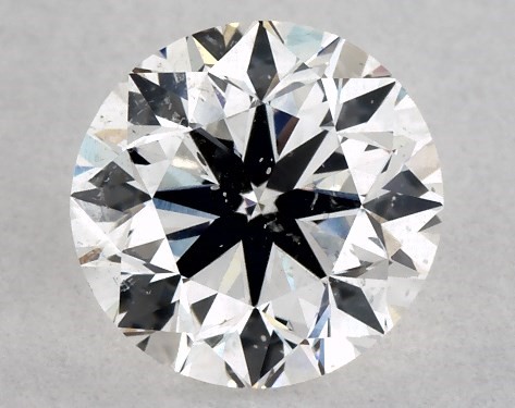 GIA 1.00 Carat F-SI2 Very Good Cut Round Diamond