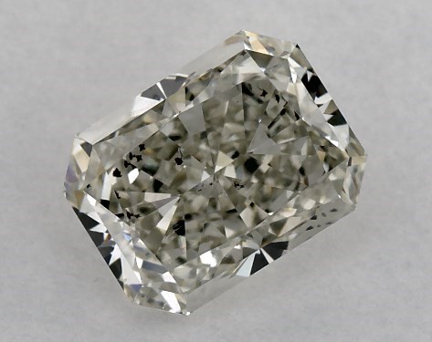 GIA 1.50 Carat K-SI2 Ideal Cut Radiant Diamond