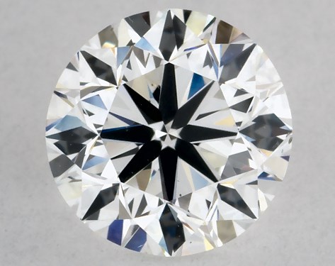 GIA 1.00 Carat F-VS2 Very Good Cut Round Diamond