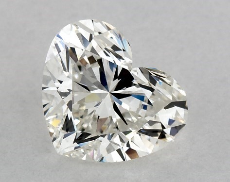 GIA 1.00 Carat G-VS1 Very Good Cut Heart Diamond