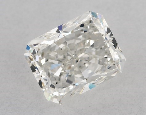 GIA 1.02 Carat G-VS1 Ideal Cut Radiant Diamond