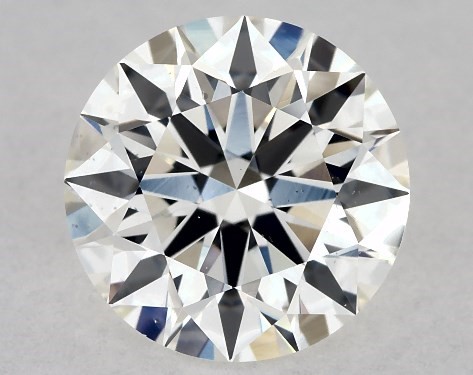 GIA 1.00 Carat H-VS2 Excellent Cut Round Diamond