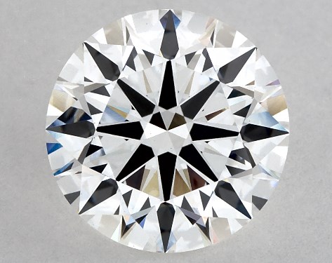 GIA 3.00 Carat E-VS1 Excellent Cut Round Lab-Grown Diamond