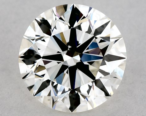 GIA 1.00 Carat J-VS2 Excellent Cut Round Diamond