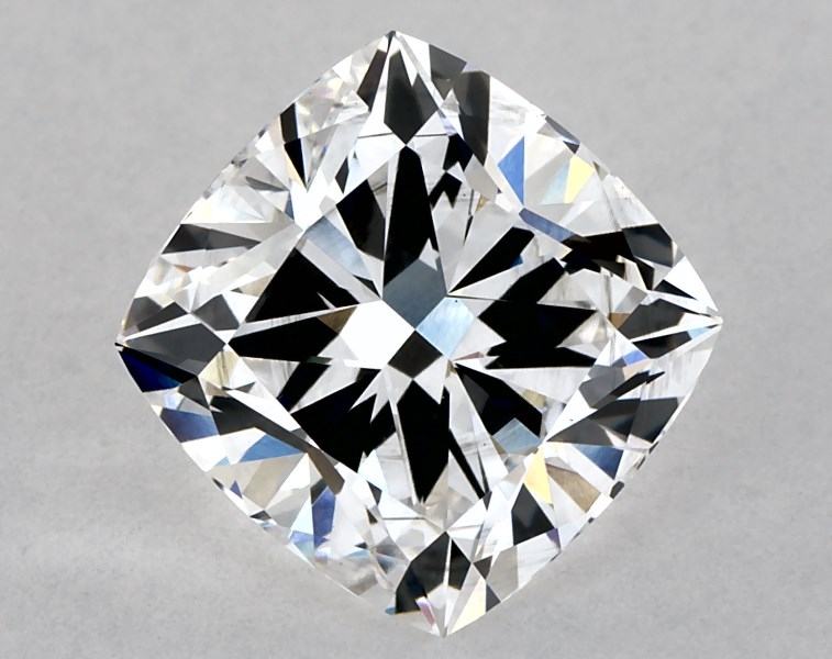 2.3 carat cushion diamond, E SI1