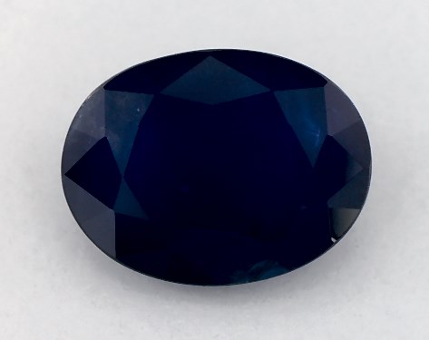 2.12 Carat Oval Natural Blue Sapphire