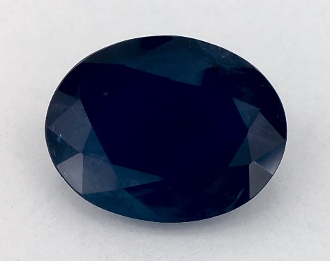 2.25 Carat Oval Natural Blue Sapphire