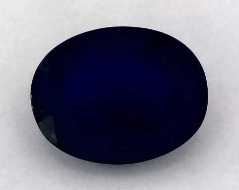 2.30 Carat Oval Natural Blue Sapphire