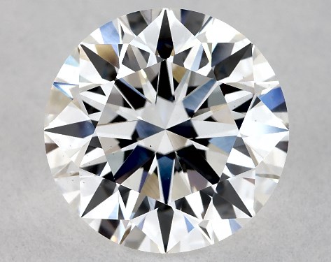 GIA 2.02 Carat E-VS1 Excellent Cut Round Lab-Grown Diamond
