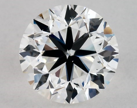 GIA 1.00 Carat H-VS2 Very Good Cut Round Diamond