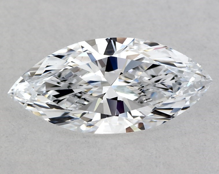 0.46 carat marquise diamond, E VS1