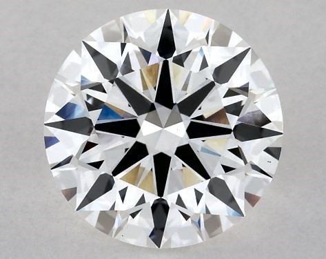 GIA 3.34 Carat F-VS1 Excellent Cut Round Lab-Grown Diamond