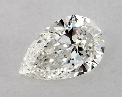 GIA 1.00 Carat H-VS1 Very Good Cut Pear Diamond