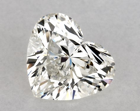 GIA 1.00 Carat H-VS2 Heart Shaped Diamond