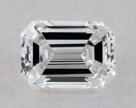 GIA 0.23 Carat D-IF Good Cut Emerald Diamond