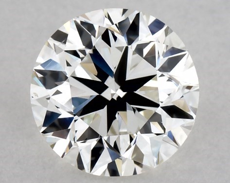 GIA 1.00 Carat H-VS2 Very Good Cut Round Diamond