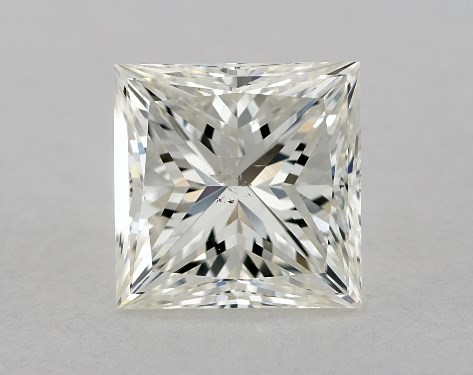GIA 1.50 Carat J-SI2 Very Good Cut Princess Diamond