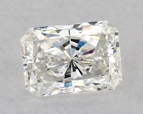 GIA 1.01 Carat H-VS1 Ideal Cut Radiant Diamond