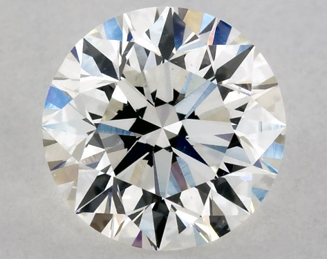 GIA 0.80 Carat H-SI1 Excellent Cut Round Diamond