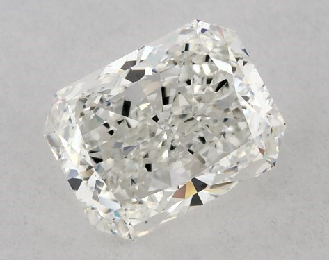 GIA 1.01 Carat H-VS1 Ideal Cut Radiant Diamond