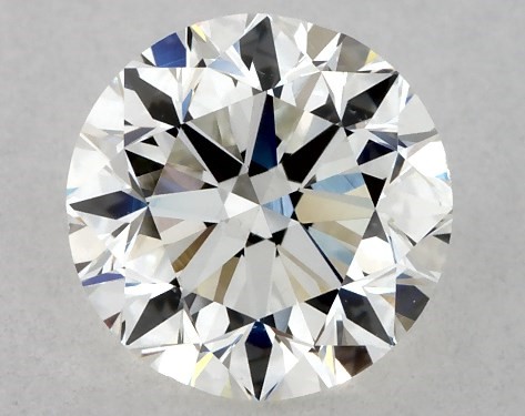 GIA 1.00 Carat H-VS2 Very Good Cut Round Diamond