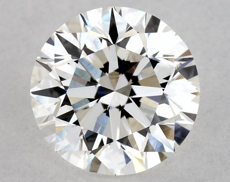 GIA 1.00 Carat H-VS1 Excellent Cut Round Diamond