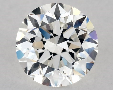 GIA 0.90 Carat H-SI1 Very Good Cut Round Diamond