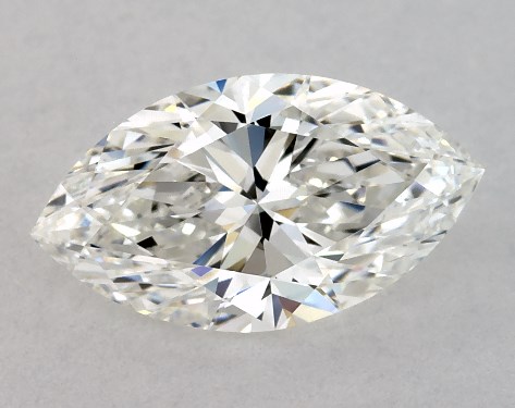 GIA 1.00 Carat H-VS2 Marquise Cut Diamond