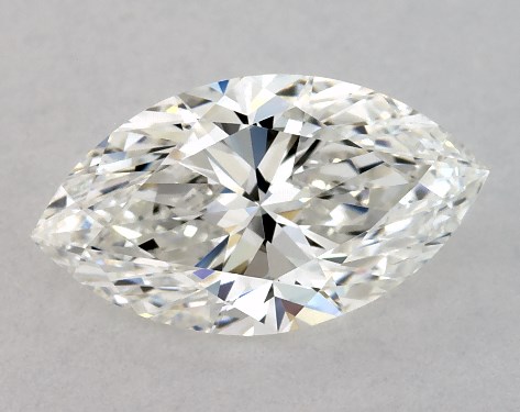 GIA 1.00 Carat H-VS2 Very Good Cut Marquise Diamond