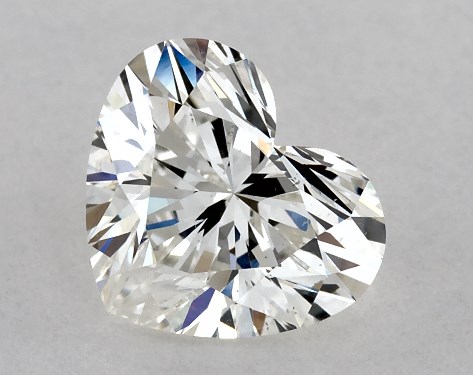 GIA 1.00 Carat H-VS2 Heart Shaped Diamond