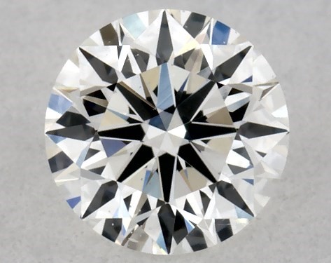 GIA 0.24 Carat F-SI1 Excellent Cut Round Diamond