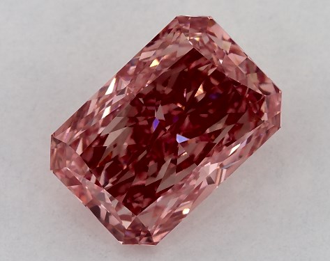 ★87MM★ Mmlg MMLG HFT INDI PINK IGI 3.19 Carat Fancy Vivid Pink-VVS2 Radiant Cut Lab-Grown