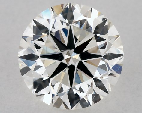 GIA 0.80 Carat H-SI1 Very Good Cut Round Diamond