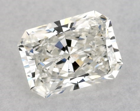 GIA 1.03 Carat H-VS2 Ideal Cut Radiant Diamond