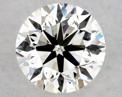 GIA 1.00 Carat H-VVS2 Very Good Cut Round Diamond