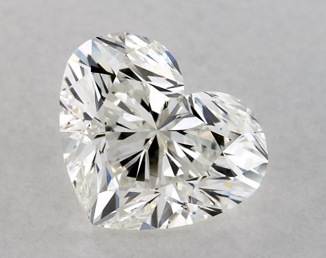 GIA 1.00 Carat H-VS2 Heart Shaped Diamond