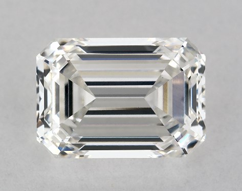 GIA 2.09 Carat G-VS1 Very Good Cut Emerald Lab-Grown Diamond