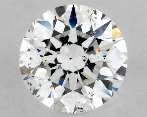 GIA 1.00 Carat G-SI2 Excellent Cut Round Diamond