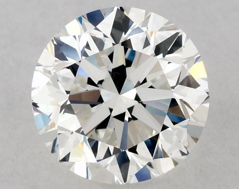 GIA 1.00 Carat H-VS2 Very Good Cut Round Diamond