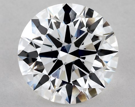 GIA 4.11 Carat F-VS1 Excellent Cut Round Lab-Grown Diamond