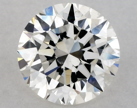 GIA 0.80 Carat H-SI1 Excellent Cut Round Diamond