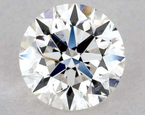 GIA 0.80 Carat H-SI1 Excellent Cut Round Diamond
