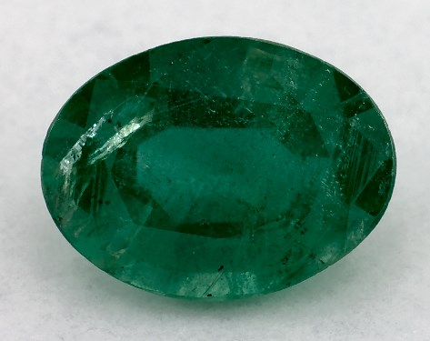 2.04 Carat Oval Natural Green Emerald
