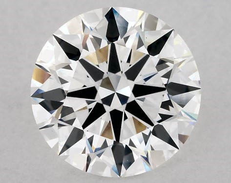 GIA 3.11 Carat F-VS1 Excellent Cut Round Lab-Grown Diamond