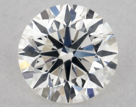 GIA 0.32 Carat H-SI2 Excellent Cut Round Diamond