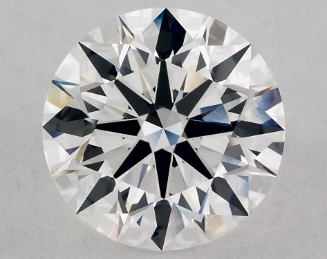 GIA 3.11 Carat F-VS1 Excellent Cut Round Lab-Grown Diamond