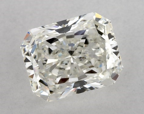 GIA 1.00 Carat H-VS1 Ideal Cut Radiant Diamond