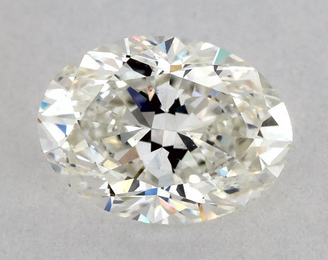 GIA 1.00 Carat H-VS2 Oval Cut Diamond