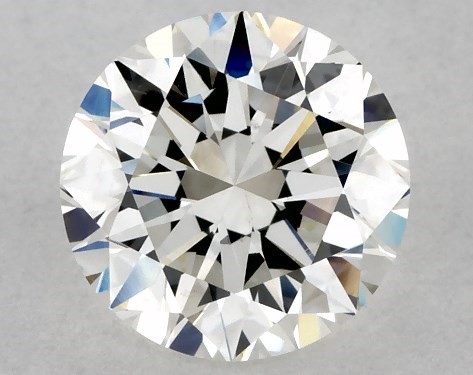 GIA 1.00 Carat H-VS2 Excellent Cut Round Diamond
