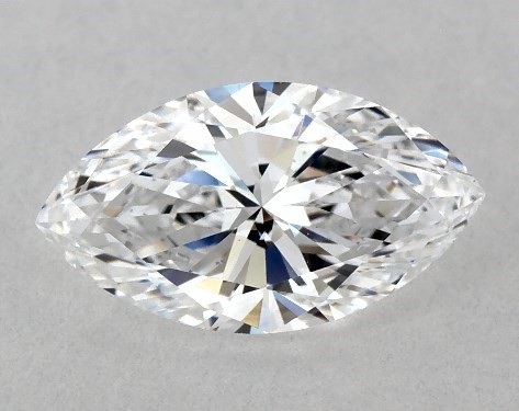 GIA 1.00 Carat D-VS2 Ideal Cut Marquise Diamond